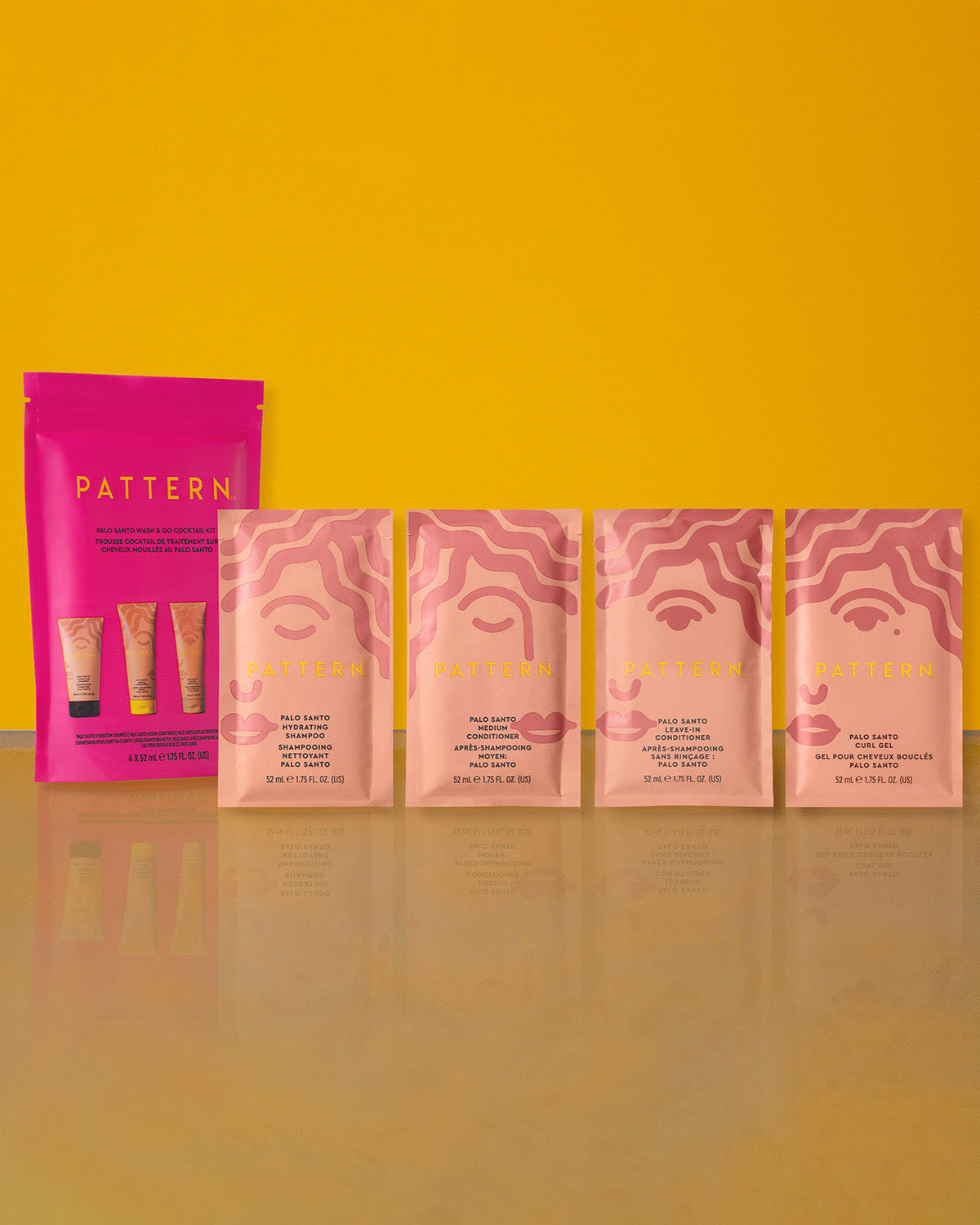 PATTERN by Tracee Ellis Ross Palo Santo Wash & Go Cocktail Sampler Set