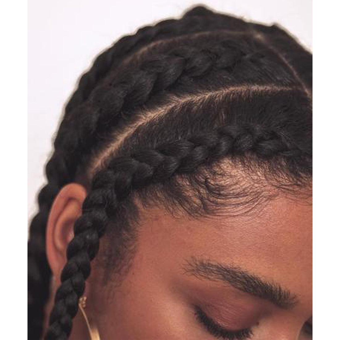 winter hair care braids protective style