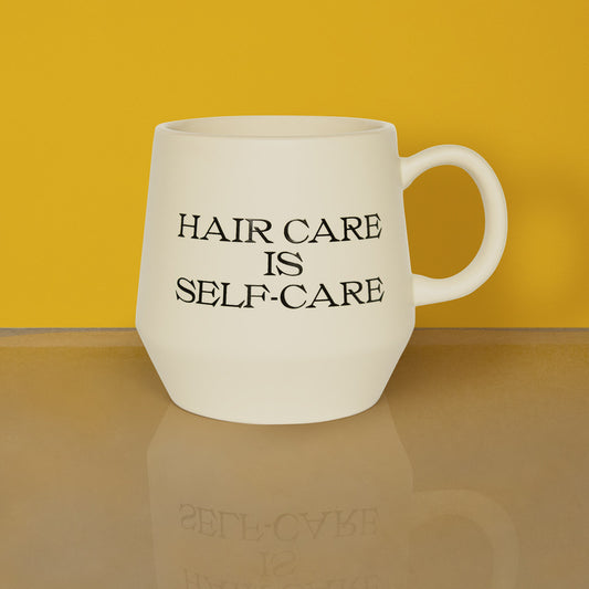 hair care is self-care mug