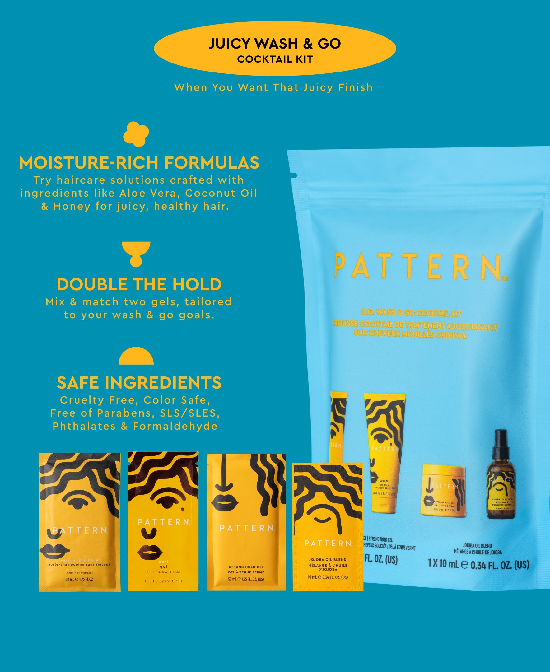 Pattern by Tracee Ellis Ross Juicy Wash & Go Cocktail - Thumbnail 2