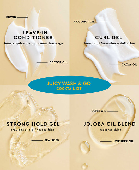 Juicy Wash & Go Cocktail Sampler Set