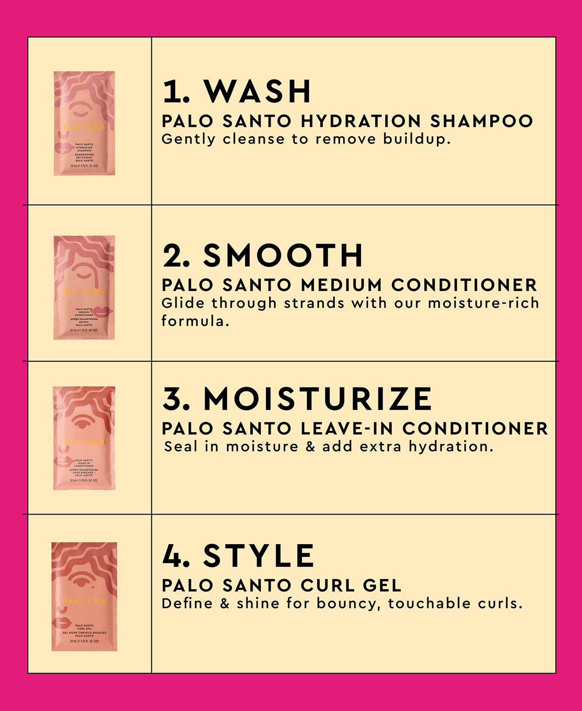 The Palo Santo Wash & Go Curl Kit