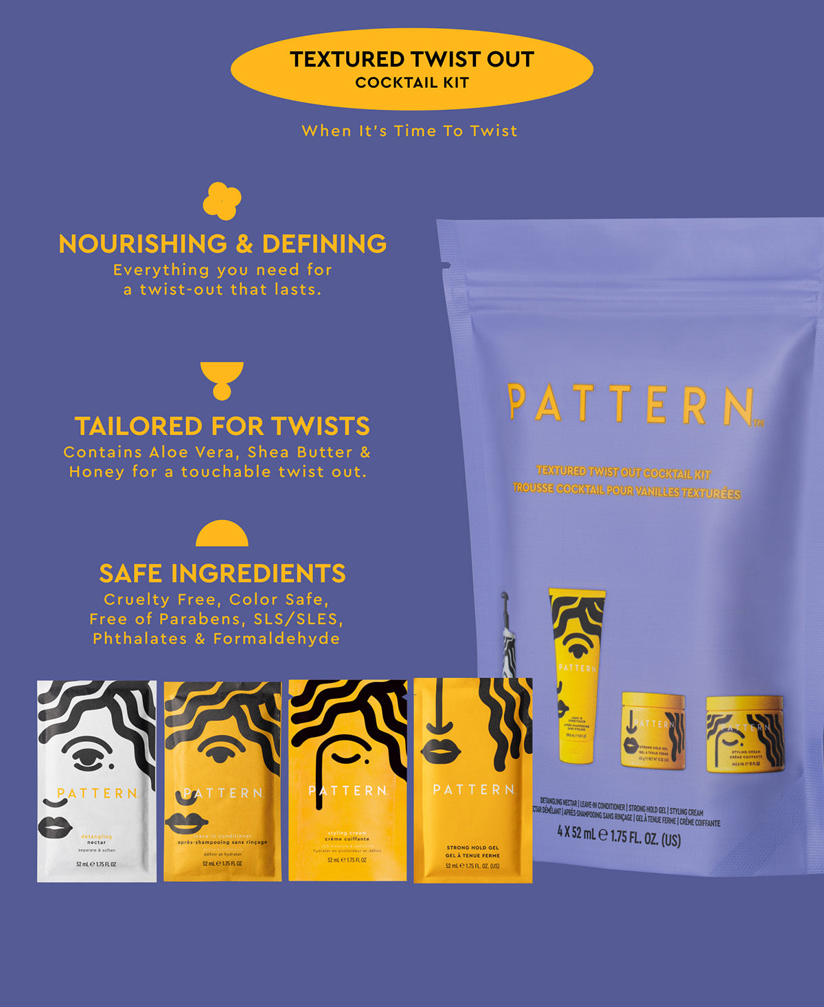 Textured Twist Out Kit