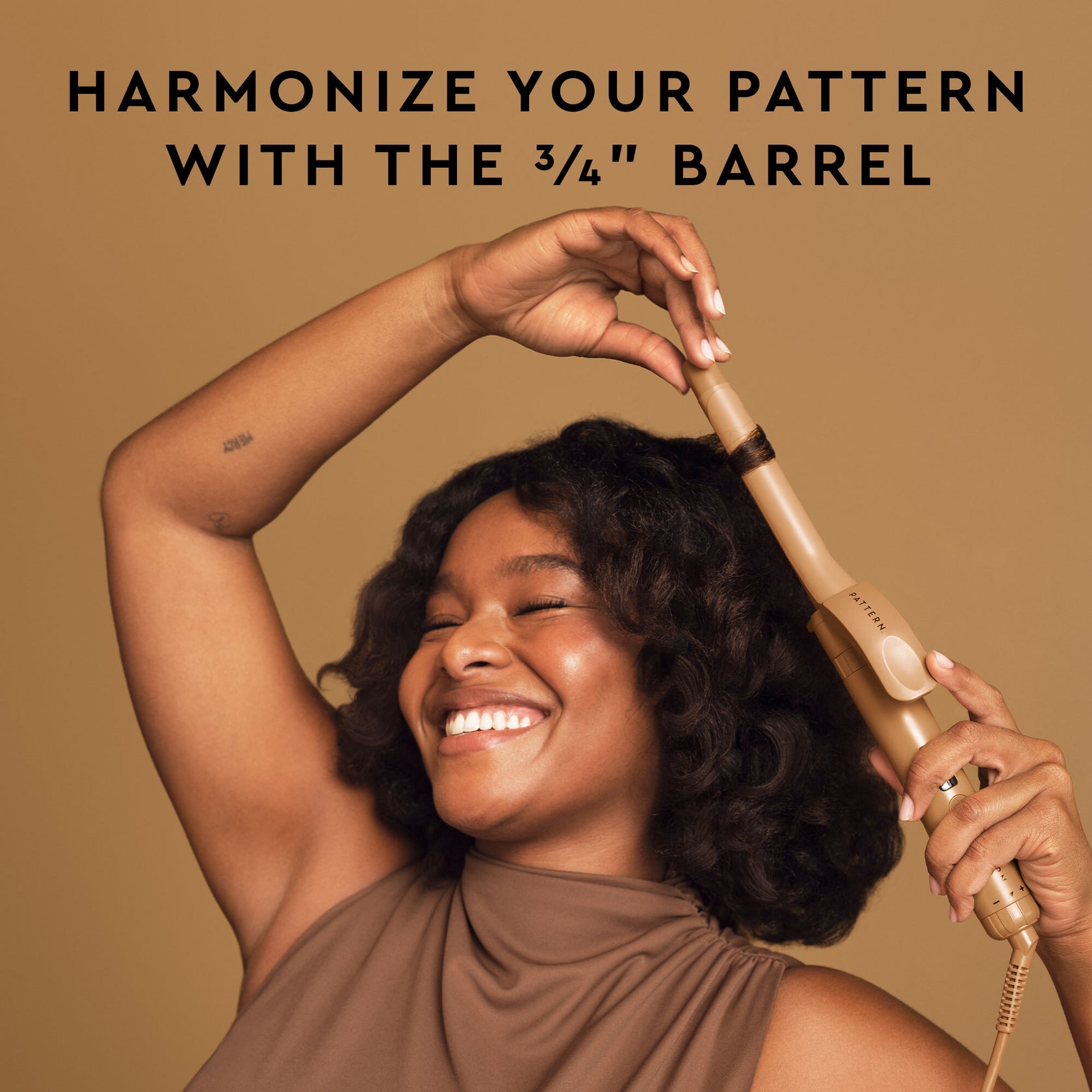 The Curling Iron Bundle Curling Iron & Protectants PATTERN Pattern