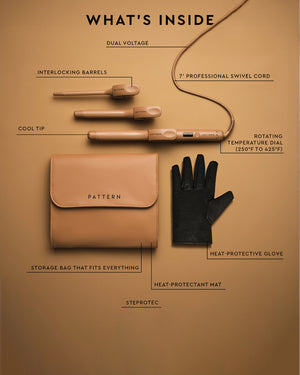 The Interchangeable Curling Iron