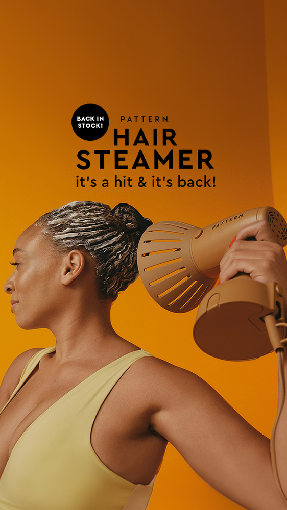 Pattern Steamer Curly and Natural Hair Care Products | PATTERN Beauty – Pattern Beauty