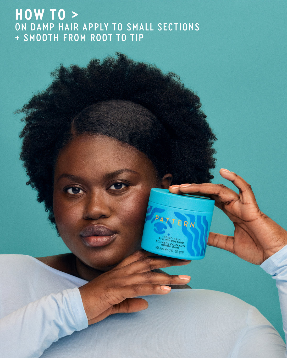 Indigo Rain Styling Custard