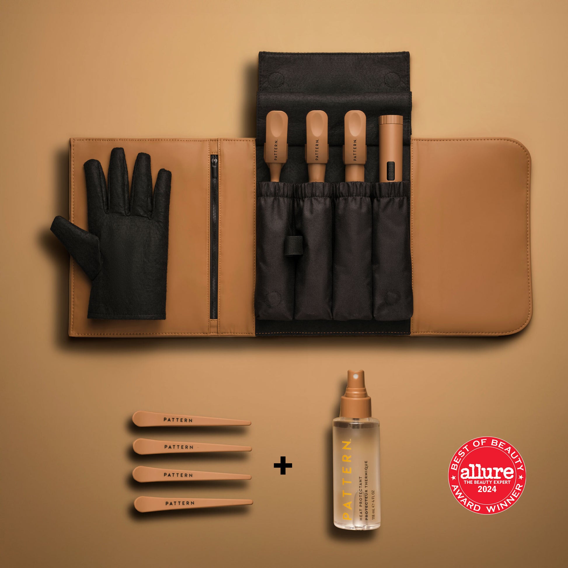 Pattern Interchangeable Curling Wand Discover PATTERN The 3-in-1