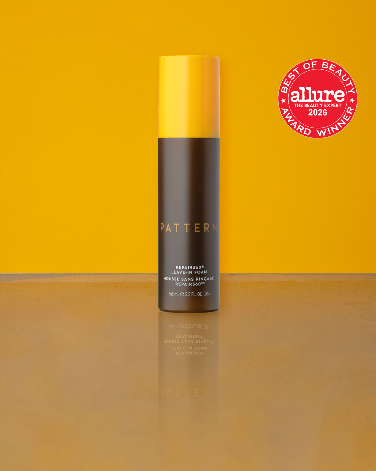 PATTERN
REPAIR360®
LEAVE-IN FOAM
MOUSSE SANS RINÇAGE
REPAIR360KC
165 mL e 5.5 FL. OZ. (US)
