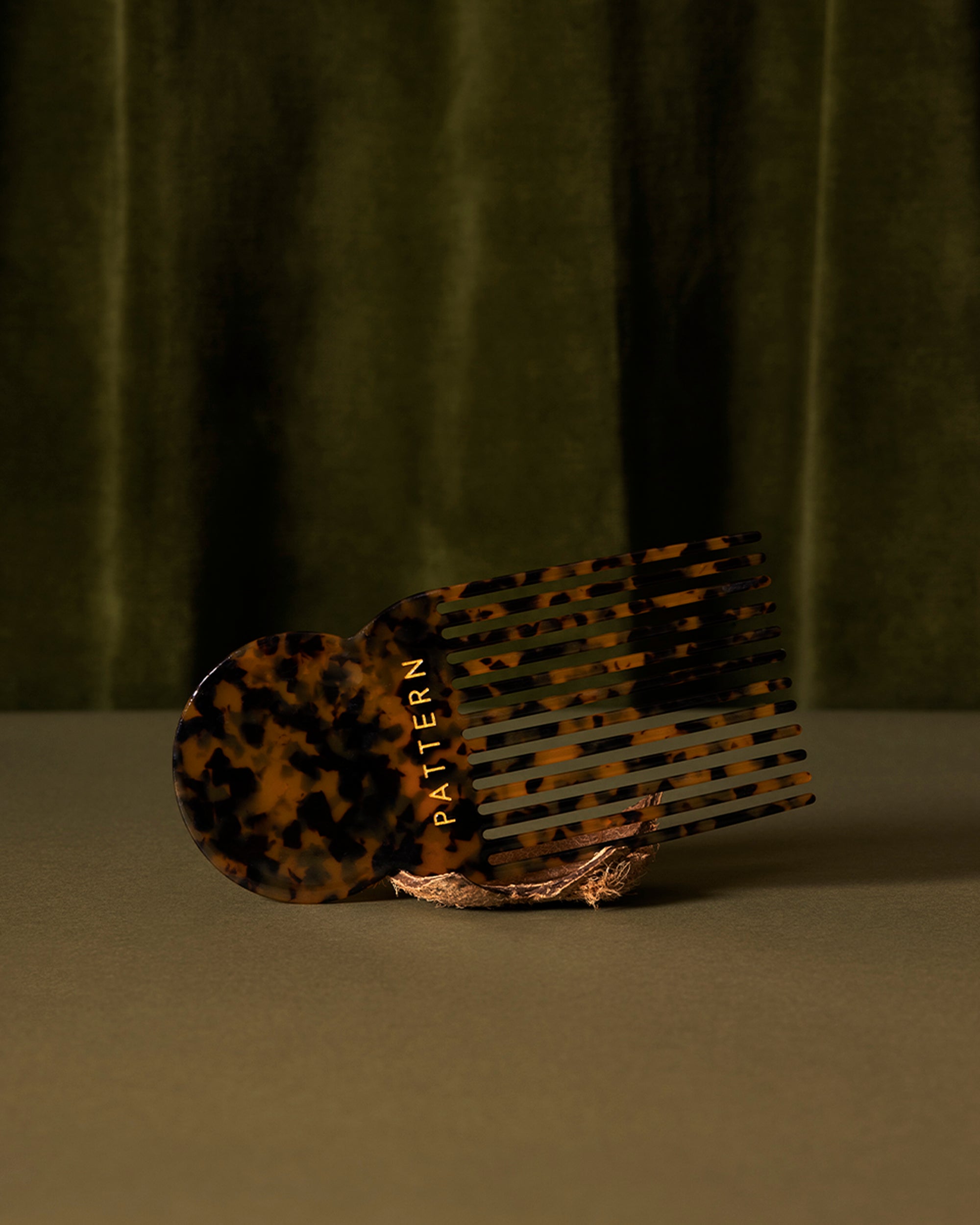 Afro Pick | Tortoise Shell Hair Comb | Pattern Beauty