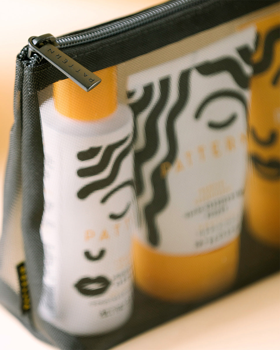 Pattern Texture Travel Kit Texture Travel Kit: Textured Hair Product Travel Bag | PATTERN ...