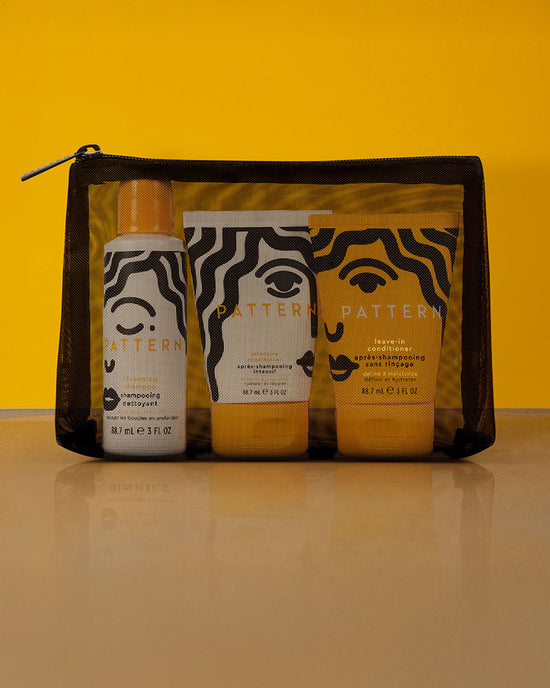 Pattern Texture Travel Kit Texture Travel Kit: Textured Hair Product Travel Bag | PATTERN ...