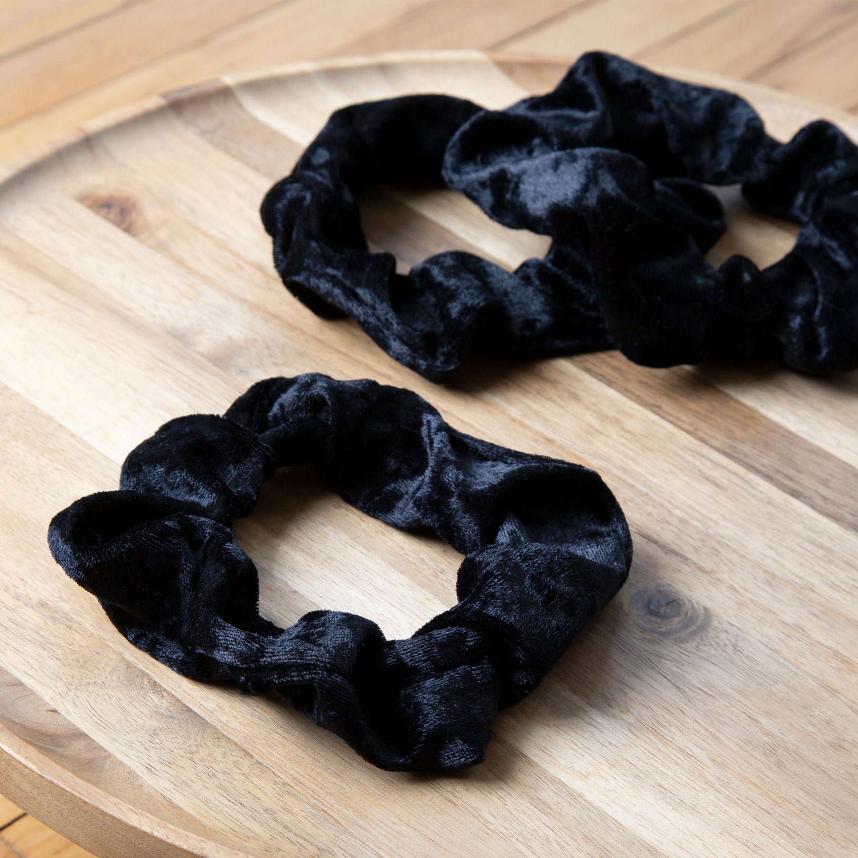 Velvet Hair Scrunchies For Thick Hair No Damage Hair Ties